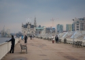 The promenade at Antwerp, Belgium's second city