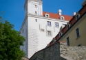 Bratislava Castle in the Slovakian capital