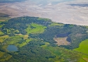 Aerial view of Morecambe Bay