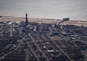 Aerial view of Blackpool Tower