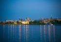 Ekaterinburg from across the City Pond