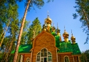 One of the seven Romanov churches in Ekaterinburg, original burial site