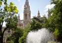 The Neues Rathaus (New Town Hall) in Vienna, Austria