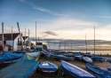 Early evening at Whitstable beach