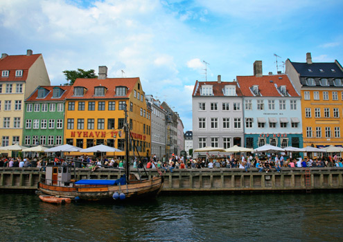 Copenhagen Harbour - the romantic waterside