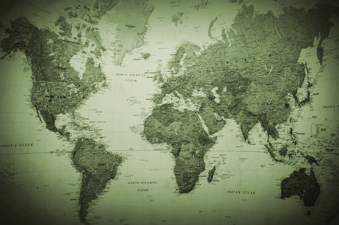 World Travel Blog map