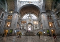 The breathtaking interior of the Central Station in Antwerp, Belgium