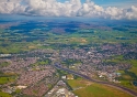 Aerial view of Windermere