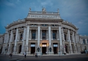 The Burgtheater ([Imperial] Court Theatre) in the Austrian capital of Vienna