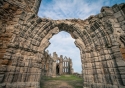 The stunning ruins of Whitby Abbey